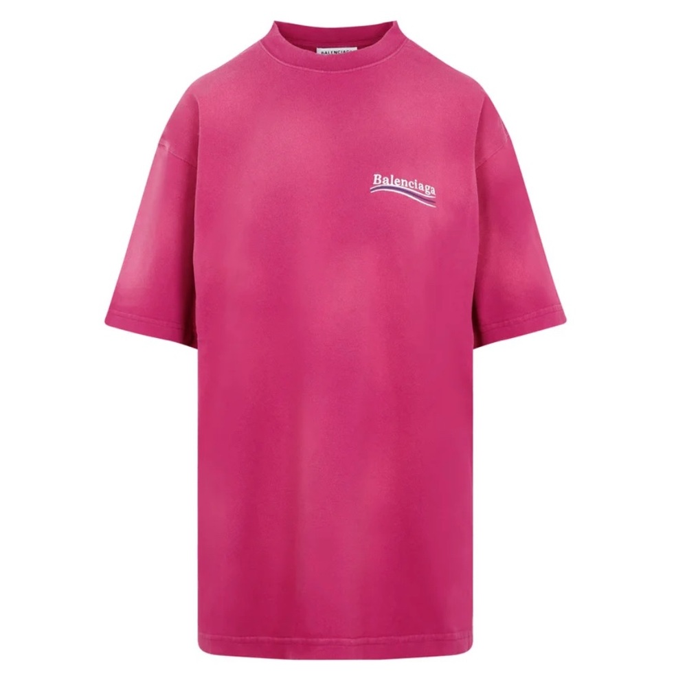 Balenciaga Kids Fuchsia Tee